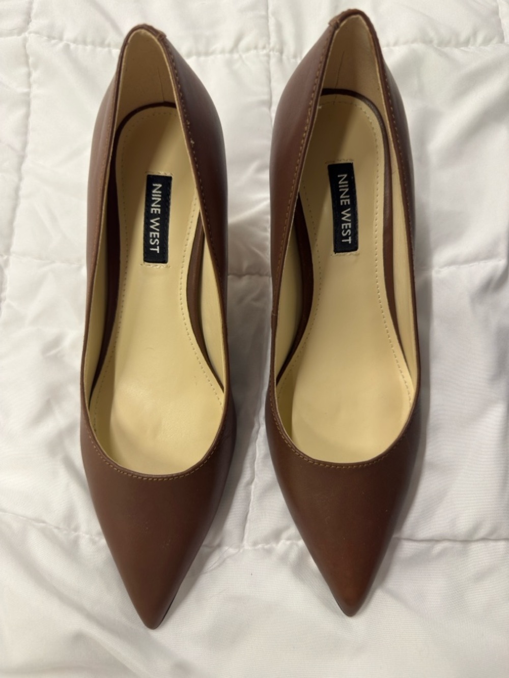 Nine West Brown Arlene Pumps size 6